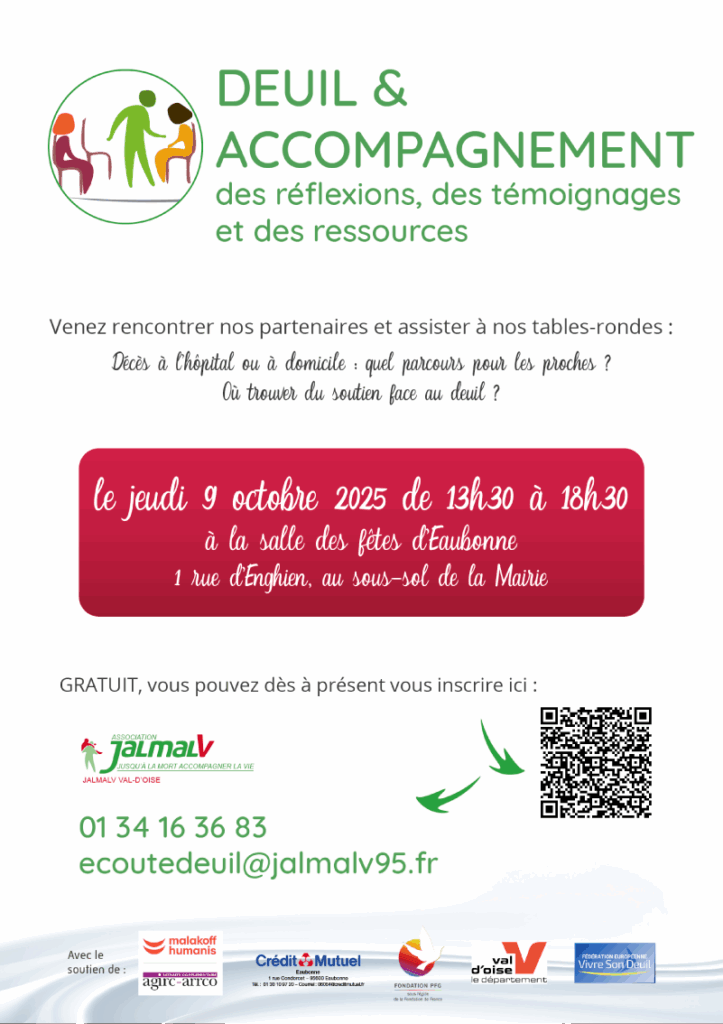 DEUIL & ACCOMPAGNEMENT des réflexions, des témoignages et des ressources JALMALV VAL-D’OISE